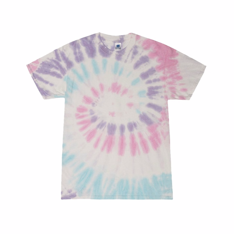 Youth Multi-Color Tie-Dyed T-Shirt - 1000Y