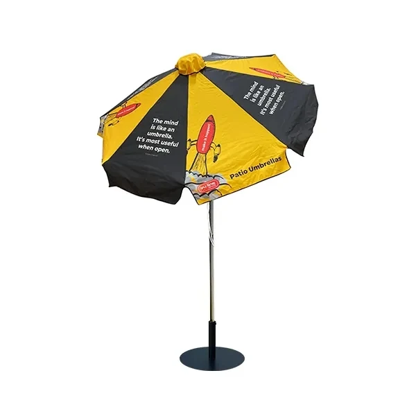 Premium Tilting Patio Umbrella w/ Valances 1