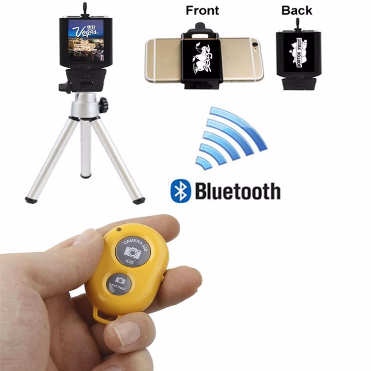 iBank ® Universal Smartphone Camera Tripod + Bluetooth Shutter