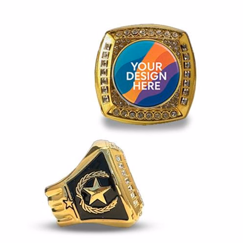 Premium Custom Championship Ring Gold