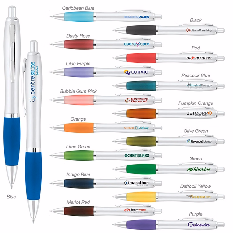Wave Economic Click Action Ballpoint Pen