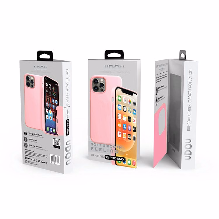 iPhone 12 Pro Max Case - Nano Silicone Pink