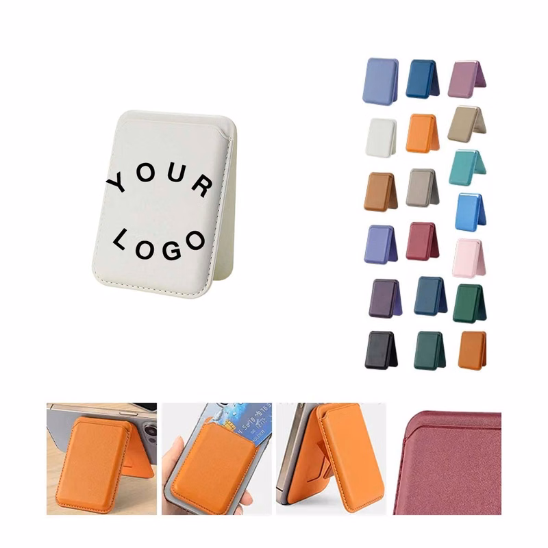 PU Phone Wallet with Kickstand for Hands Free Use