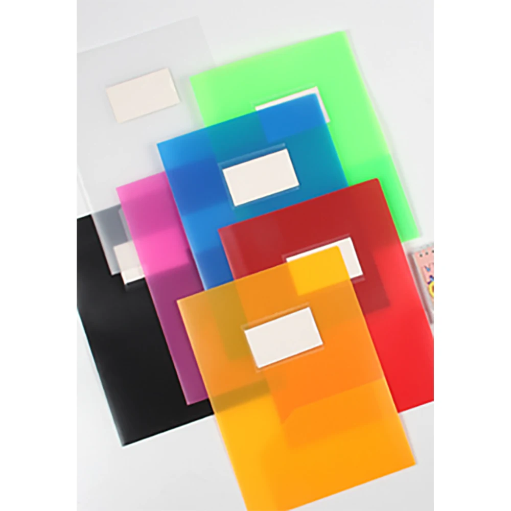 Translucent Plastic Pocket Folders 1
