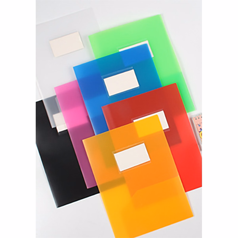 Translucent Plastic Pocket Folders