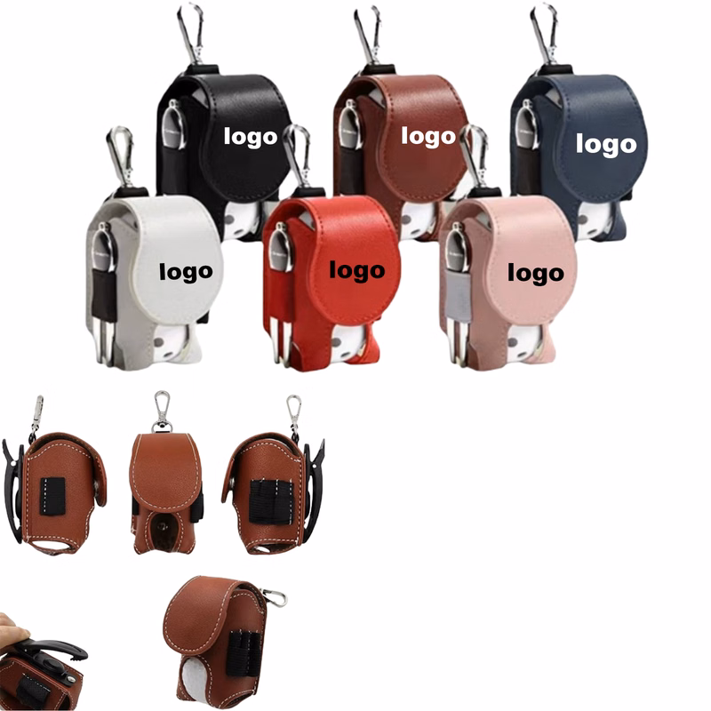 PU Leather Golf Multi-Functional Waist Bag