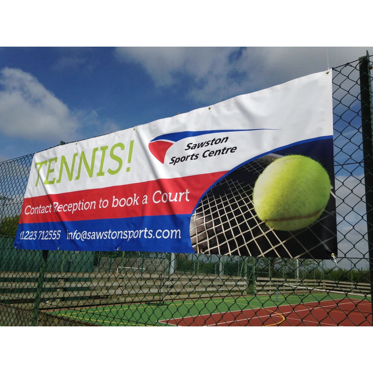 Customized Outdoor Banner Sign - 40" X 12" 1