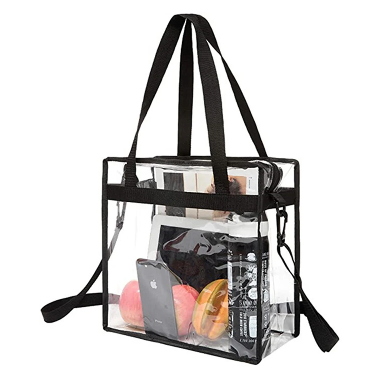 Clear bags Stadium Approved Clear Tote Bag 1