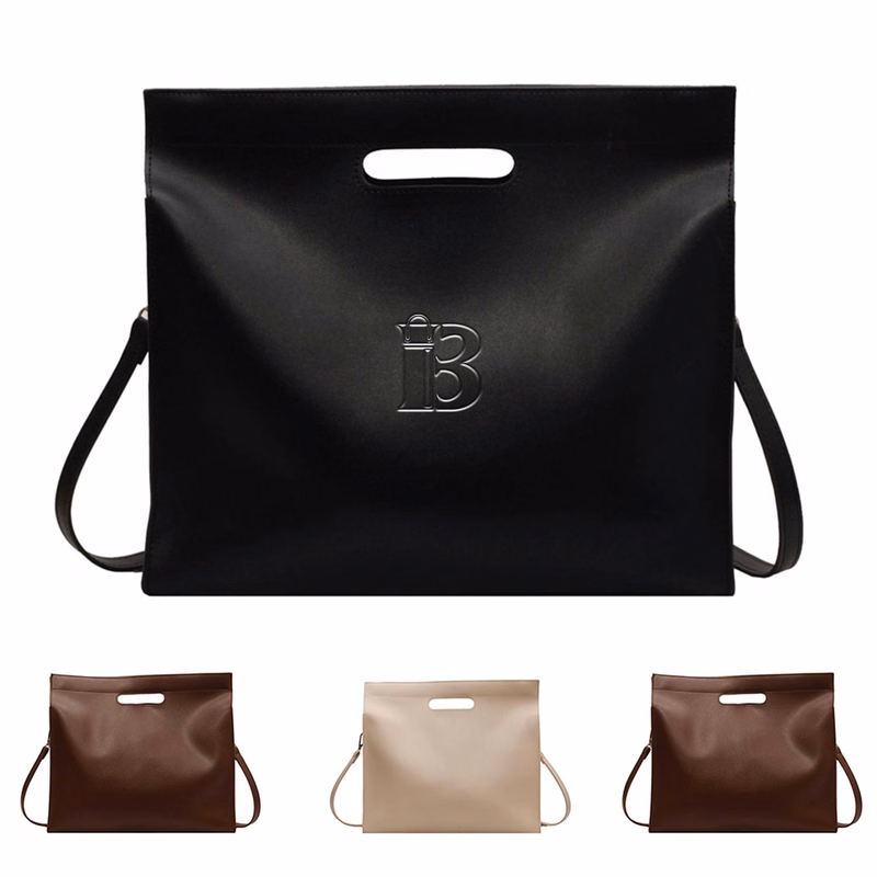 Square Vintage PU Crossbody Bag