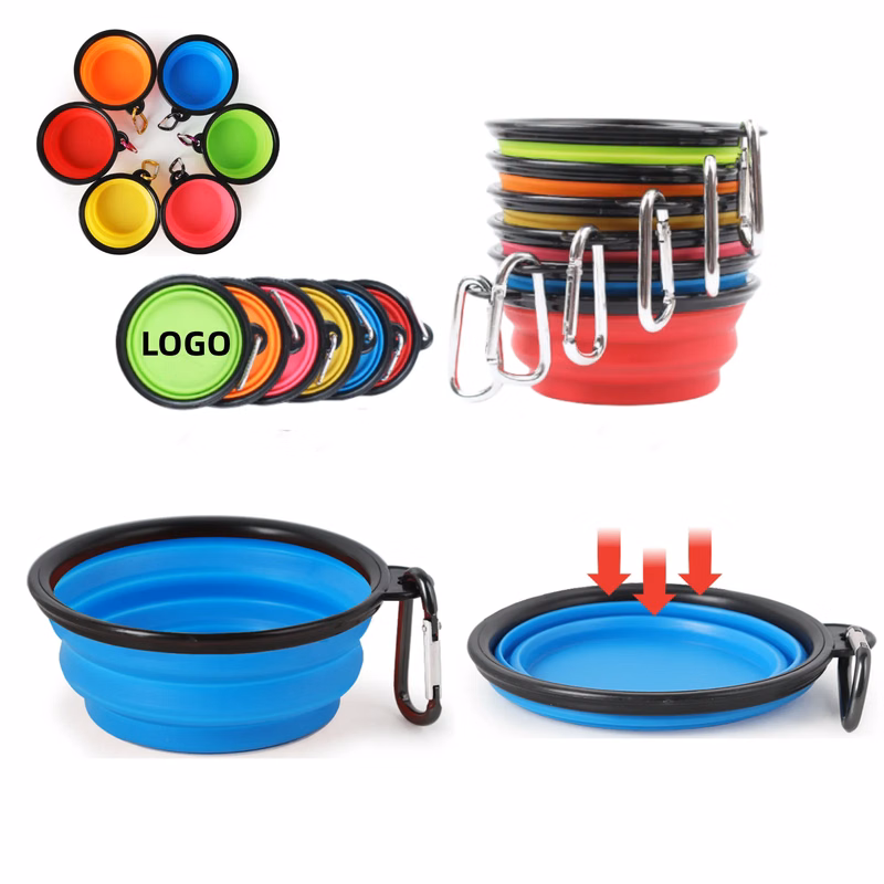 Collapsible Pet Bowl With Hook