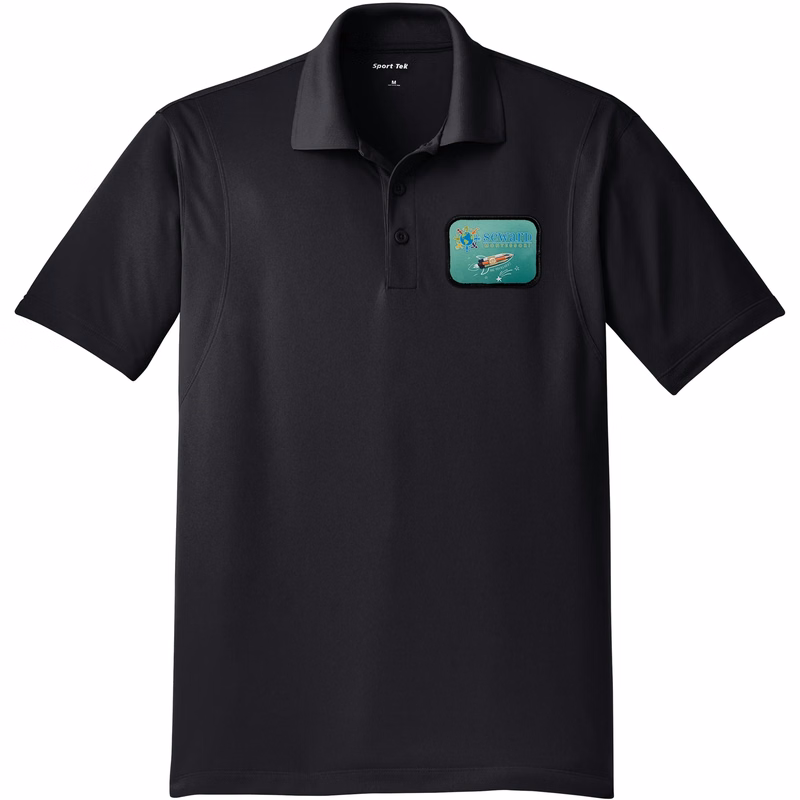 SPORT-TEK(R) MICROPIQUE SPORT-WICK(R) POLO WITH EMBLEM