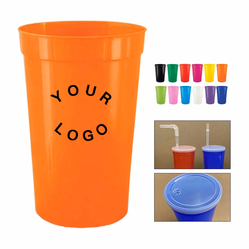 16oz Recyclable Stadium Cup Plastic for Events