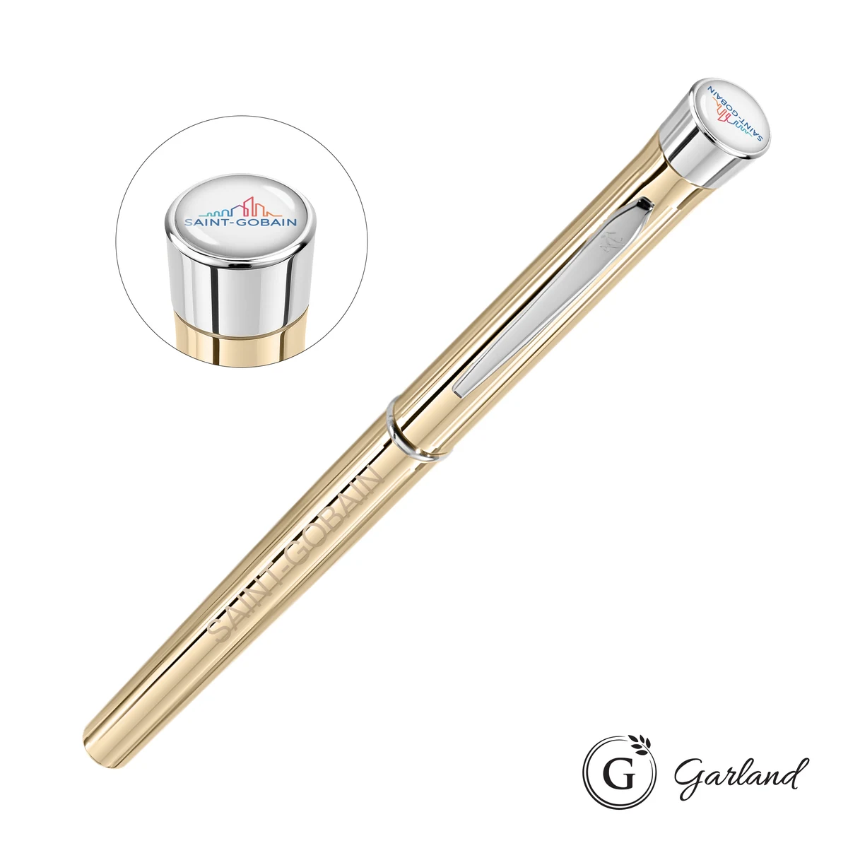 Garland® Signature Custom Rollerball Pen - Gold 1