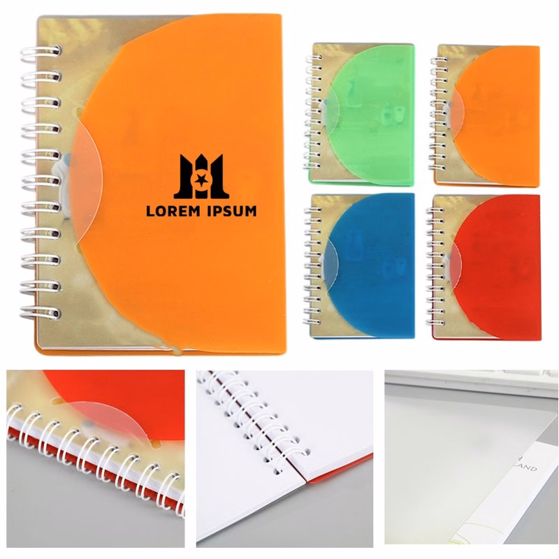 Spiral Notebook with Rounded Corners for Note-Taking & Daily Use