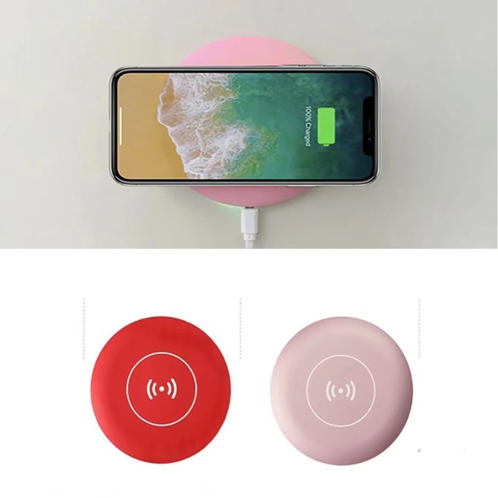 2-In-1 Led Makeup Mirror And Wireless Mobile Phone Charger 1