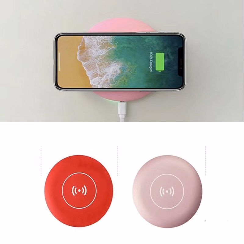 2-In-1 Led Makeup Mirror And Wireless Mobile Phone Charger