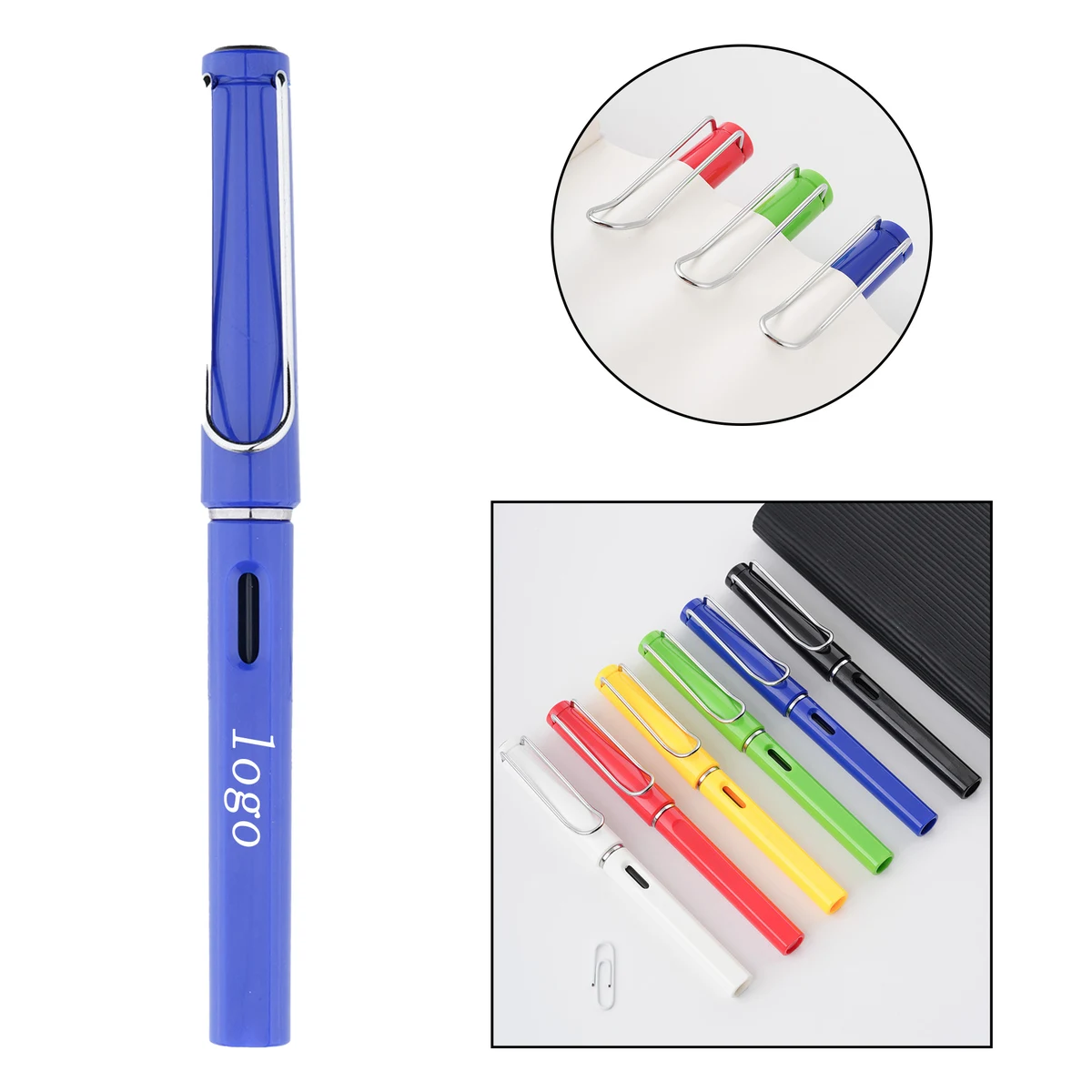 Custom Plastic Ballpoint Pen For Advertising Promotion 1