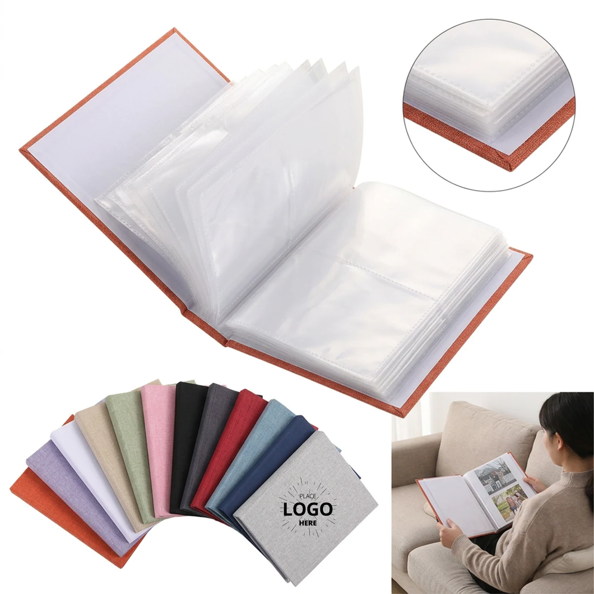 Multi-color Slip-in Memory Photo Album 1