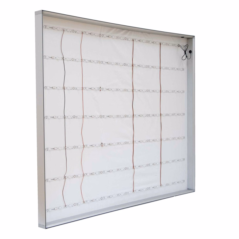 48" x 60" Standard SEG Glo Wall Mount Hardware