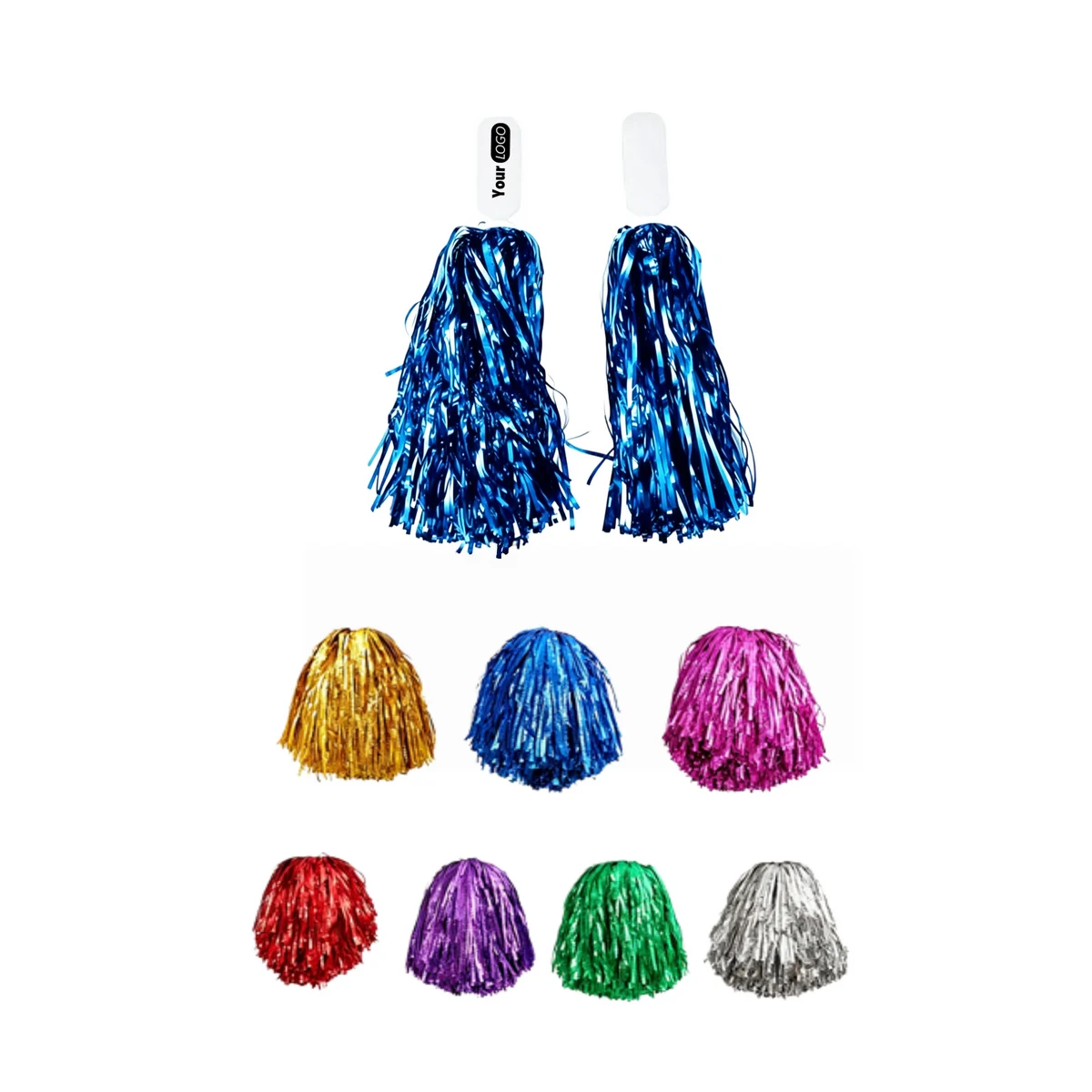 Cheerleading Plastic Hand Pom Poms 1