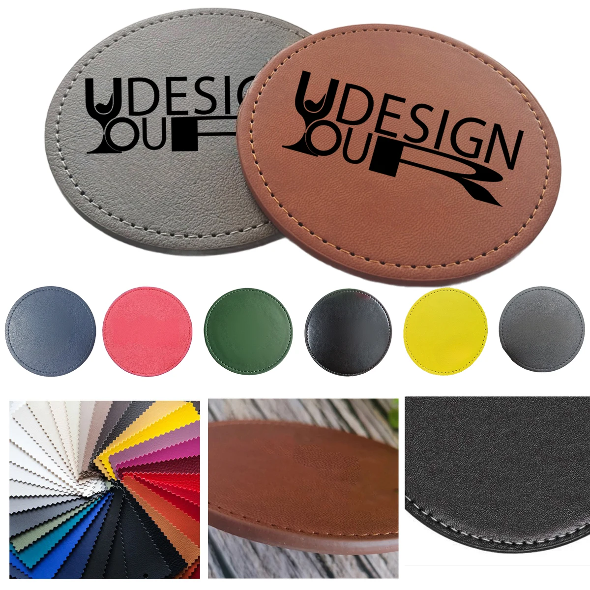 Heat-Resistant Leather Coaster 1
