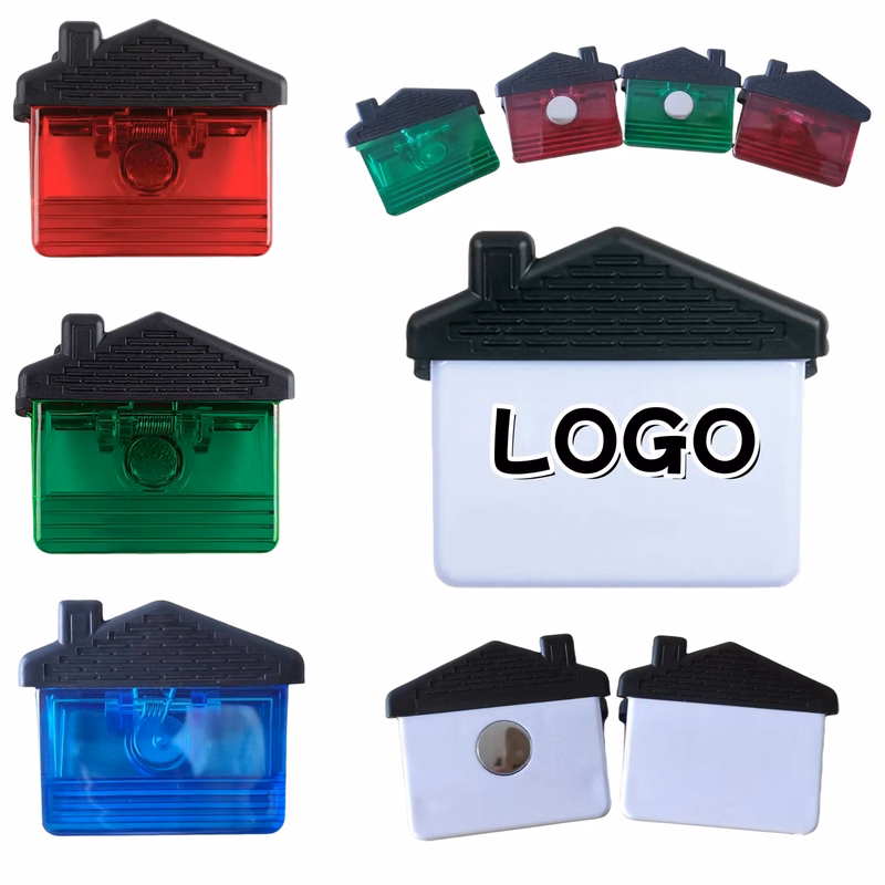 House Shaped Magnetic Clip Refrigerator Magnets