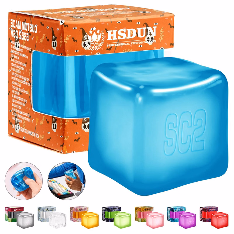 Squishy Stress Cube