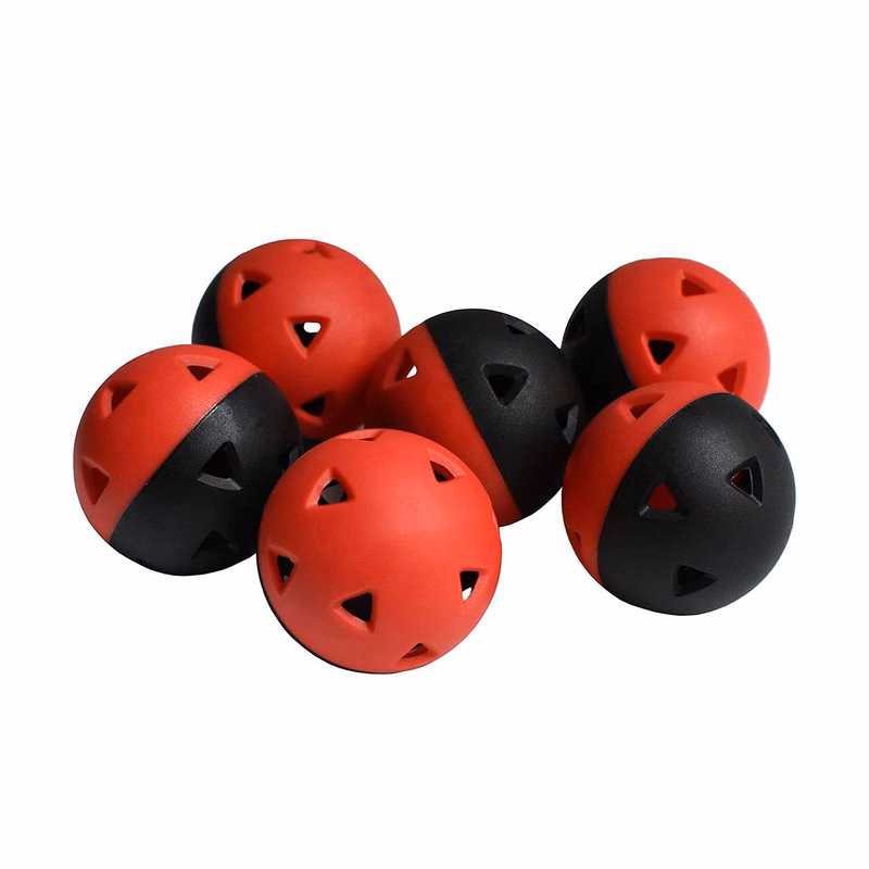 EVA Super Soft Dual Color 24 Hole Golf Practice Ball
