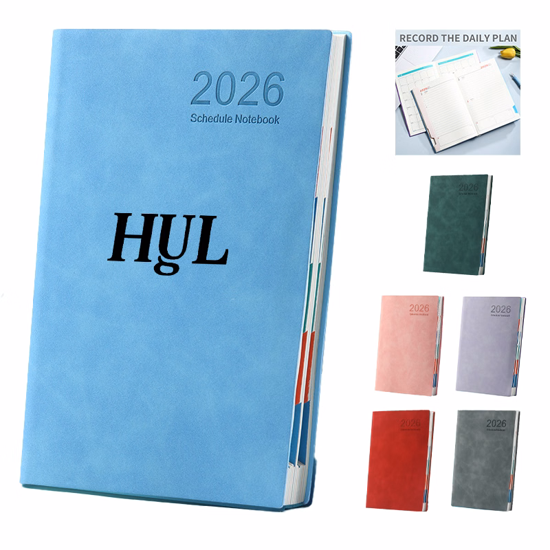A5 2026 Daily Planning Efficiency Notebook