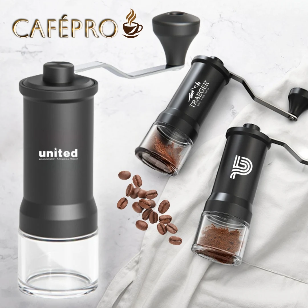 CafePro Manual Coffee Grinder - Adjustable Ceramic Burr 1
