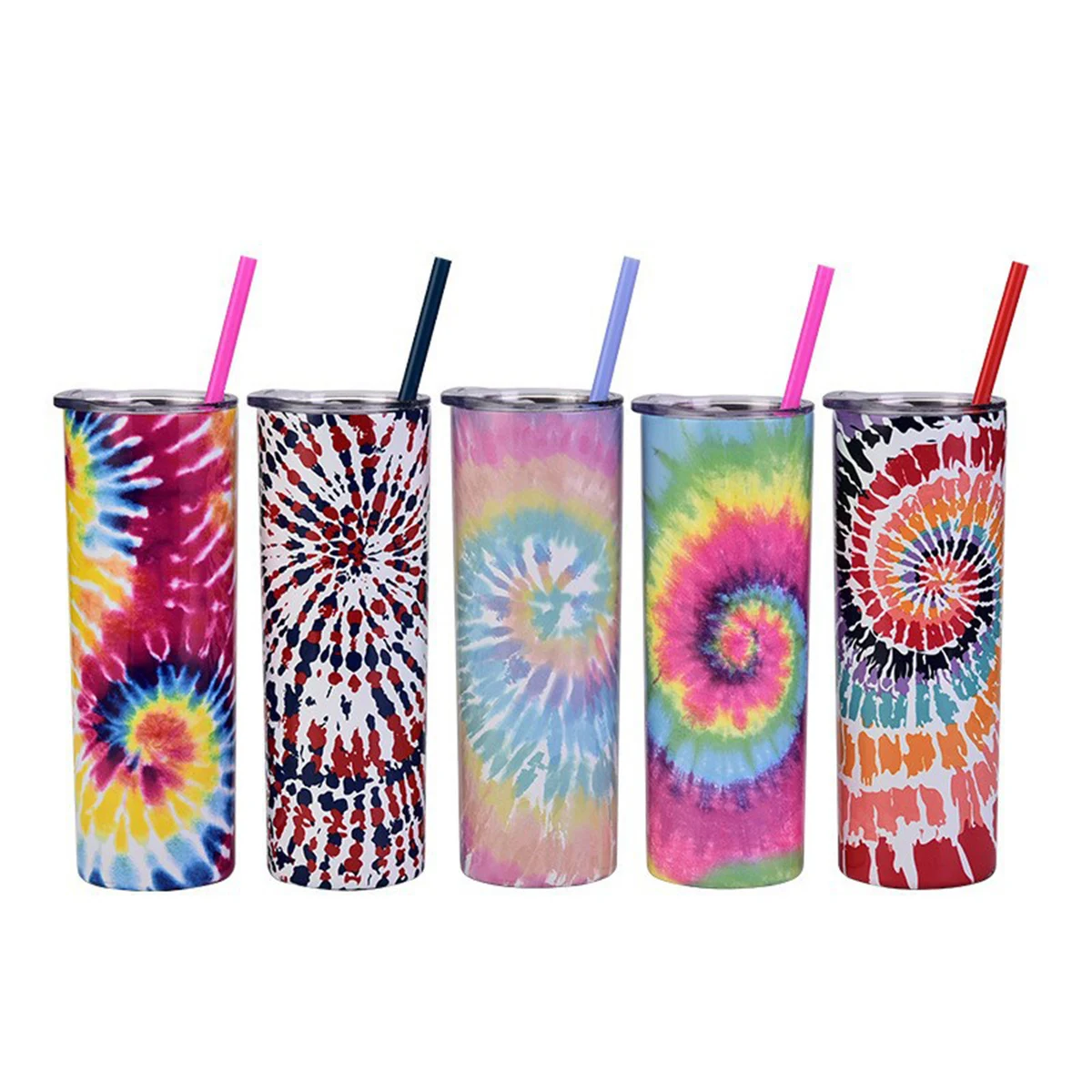 Stainless Steel Cup with Straw 1