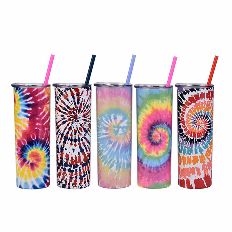 Stainless Steel Cup with Straw