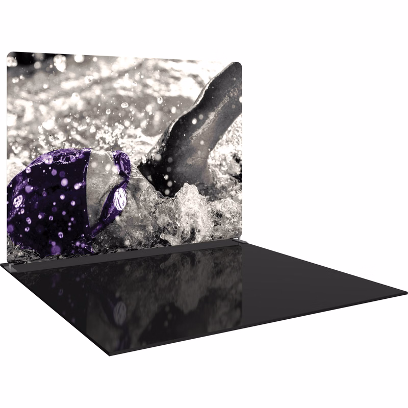 Formulate Essential 10ft Straight Fabric Backwall