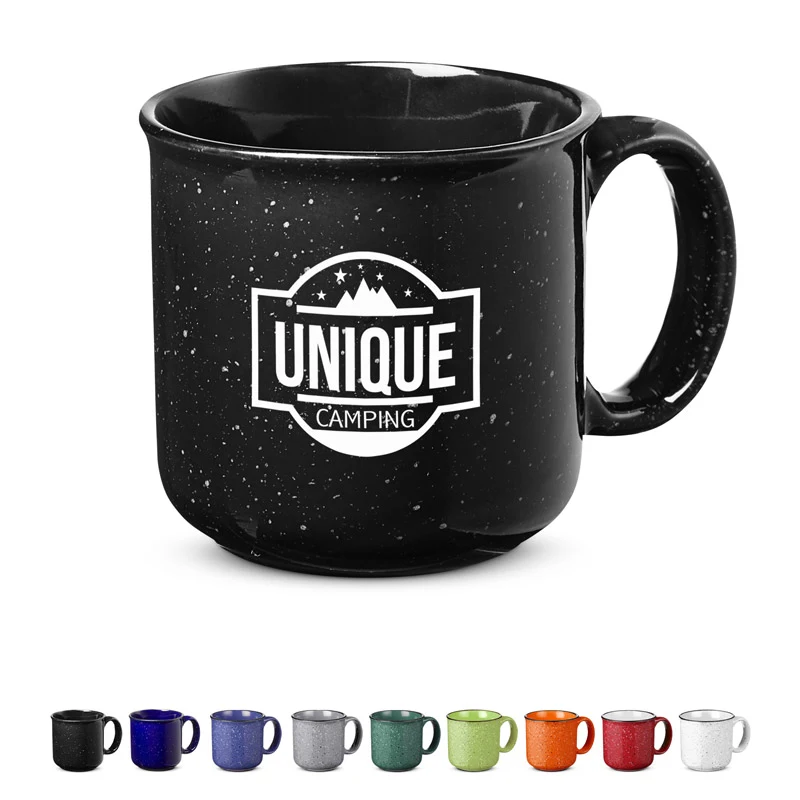 Classic Custom 15 Oz. Colored Camping Mug 1