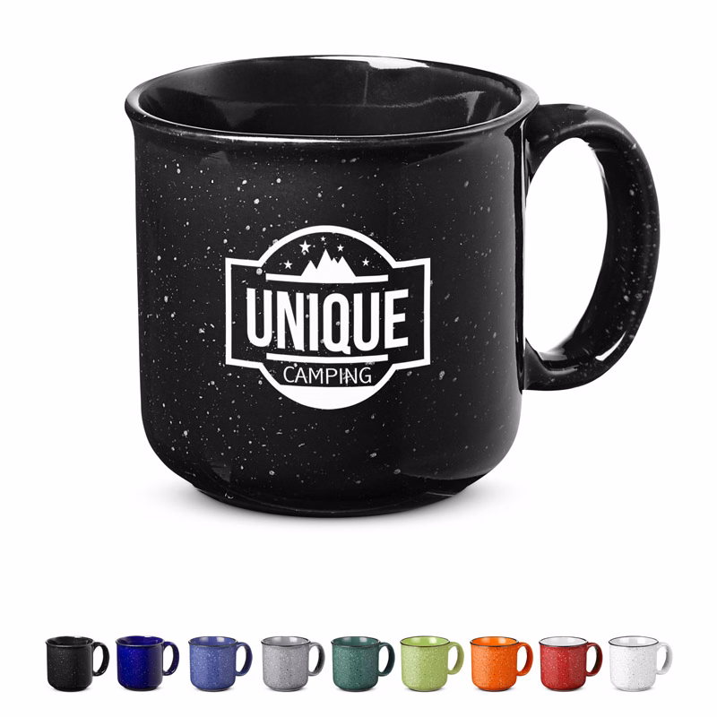 Classic Custom 15 Oz. Colored Camping Mug