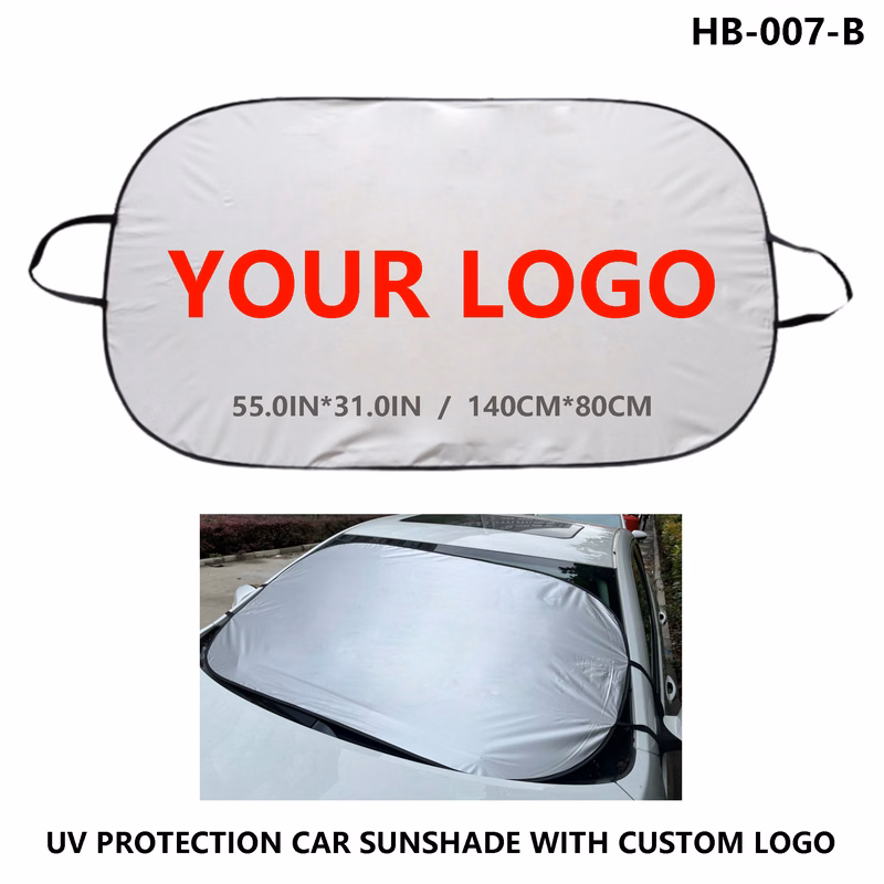 Custom UV Car Sunshade - Personalized Logo