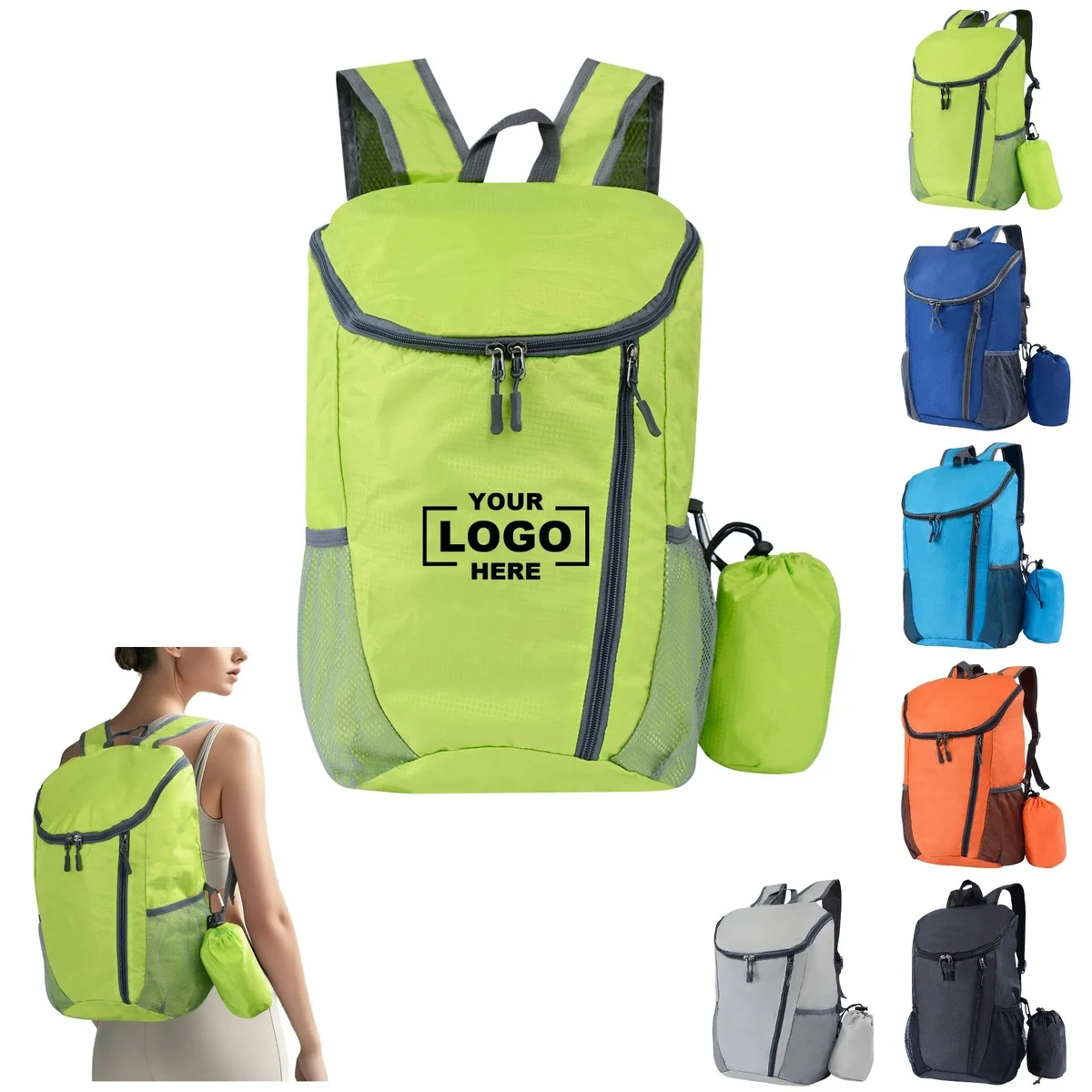 Foldable large Capacity Outdoor Backpack 1