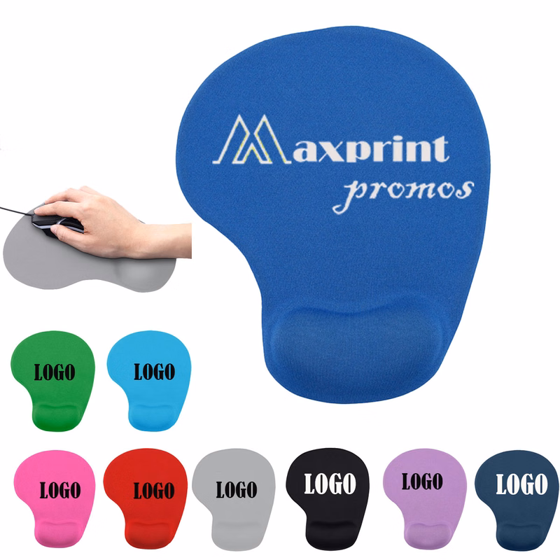 Full Color Silicone Wrist Rest Mouse Pad