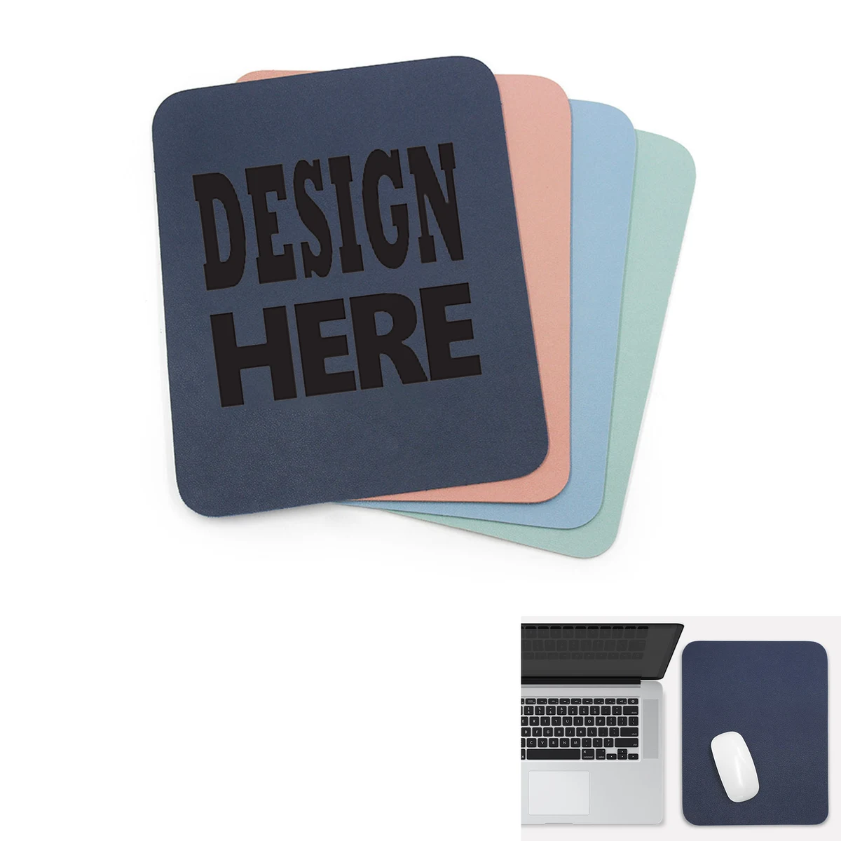 Mouse Pad With Rubber Bottom 1