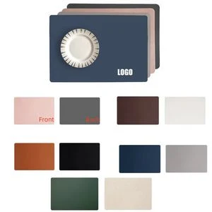 Two Sided PU Leather Table Place Mats 1