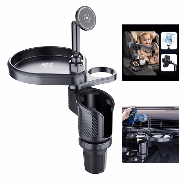 4-in-1 Car Tray And Cup Holder