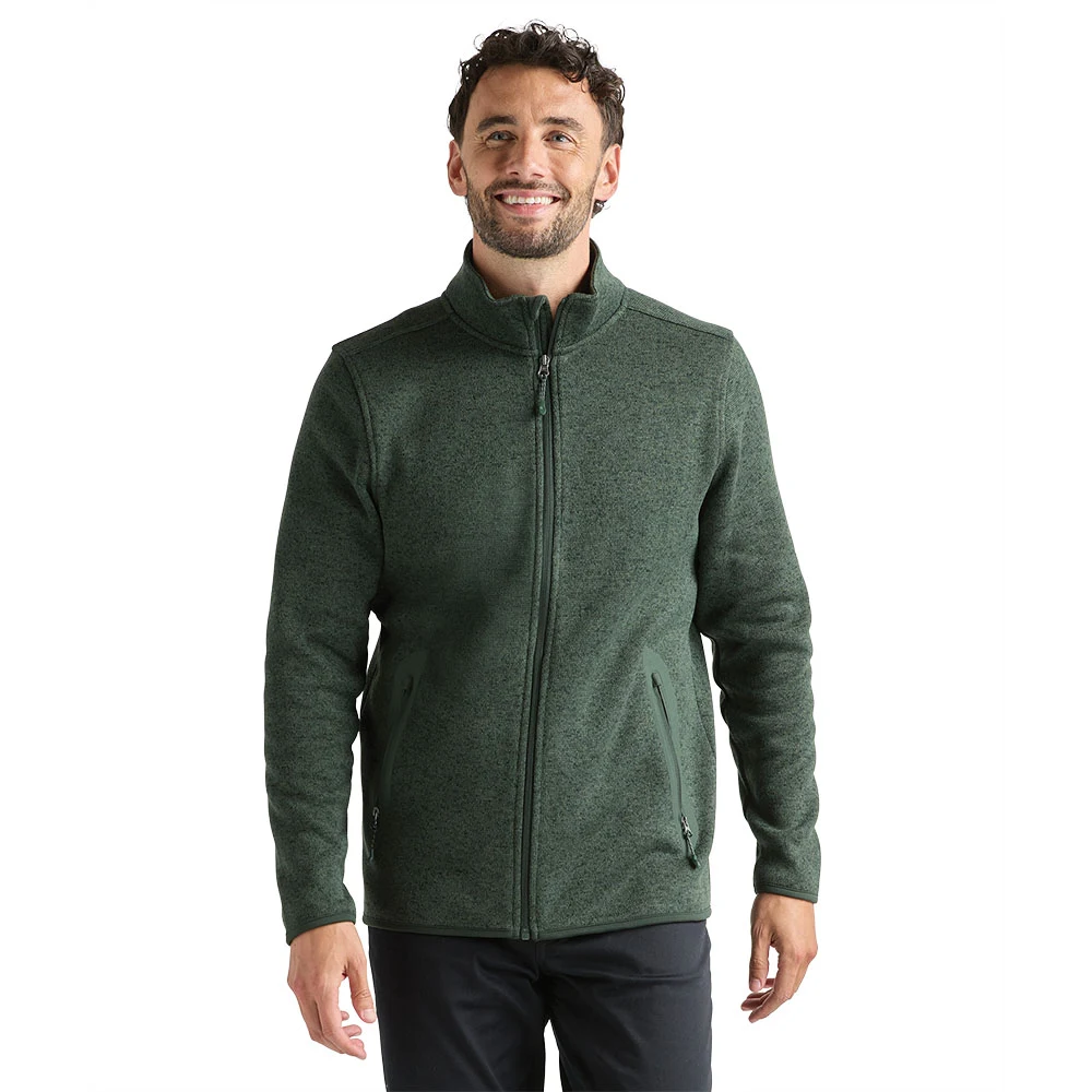 Men's Heathered Fleece Jacket 1