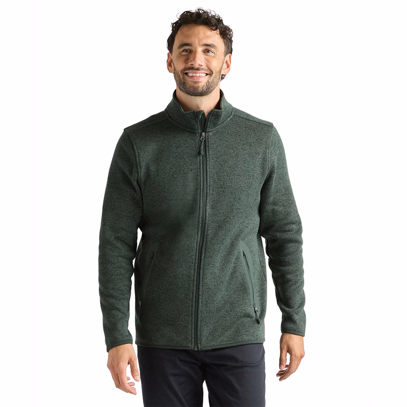 Men's Heathered Fleece Jacket