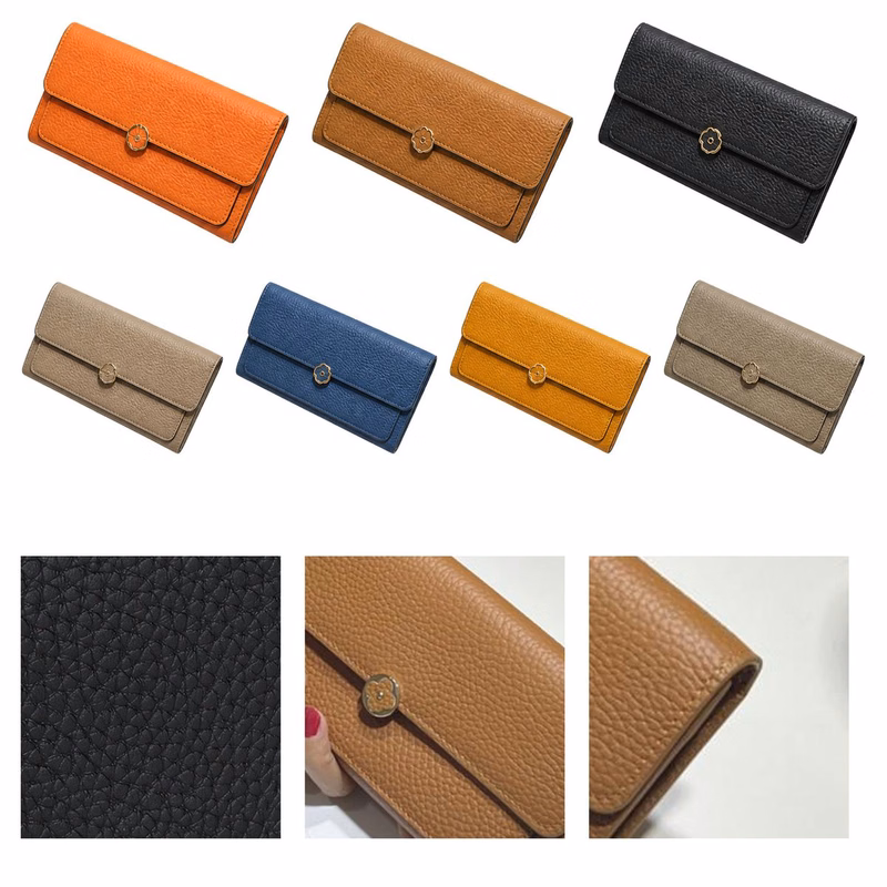 Bifold Flap Wallet with Phone and Coin Storage