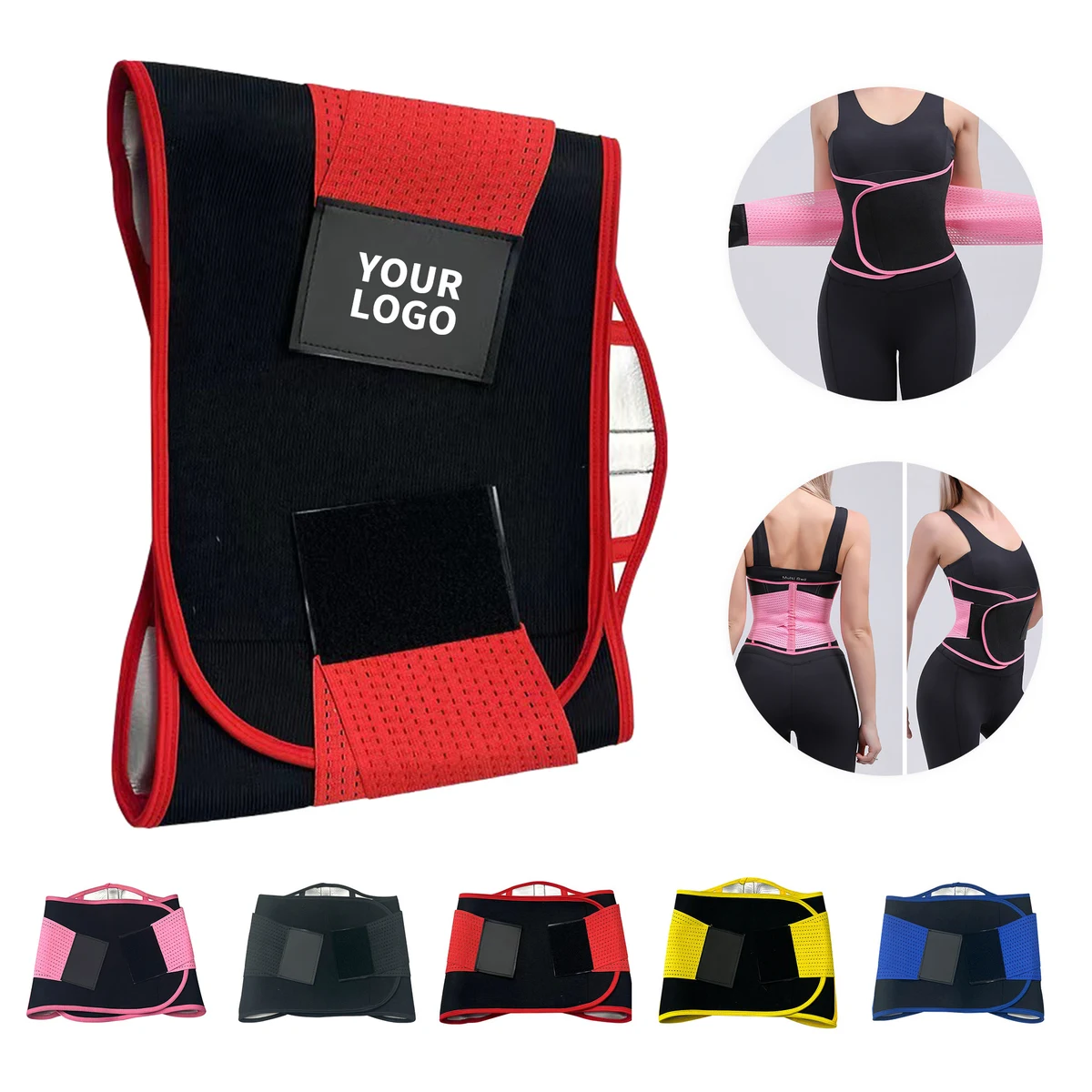 Stretch Waist Trimmer Compression Belt 1