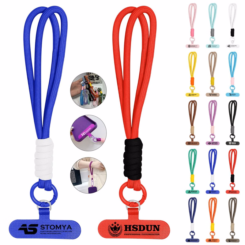 Nylon Woven Mobile Phone Lanyard