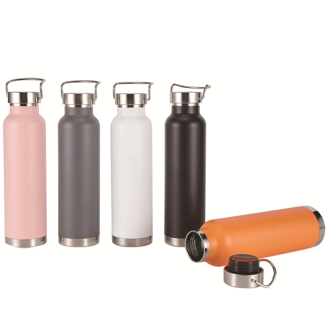 22 oz Double Wall Stainless Bottle, custom water bottle with logo imprint 1