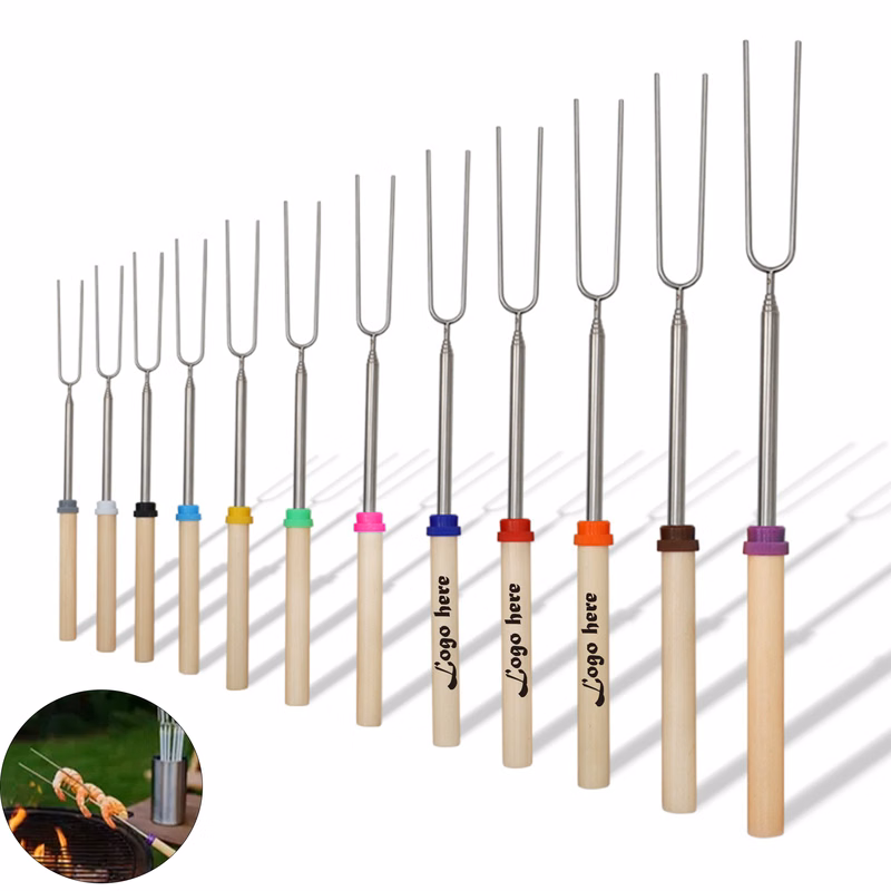 Extendable BBQ Grill Fork