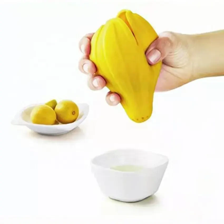 Silicone Orange Lemon Squeezer 1