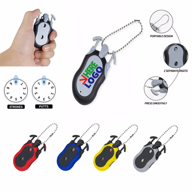 Golf Score Stroke Shot Counter MOQ 10pcs